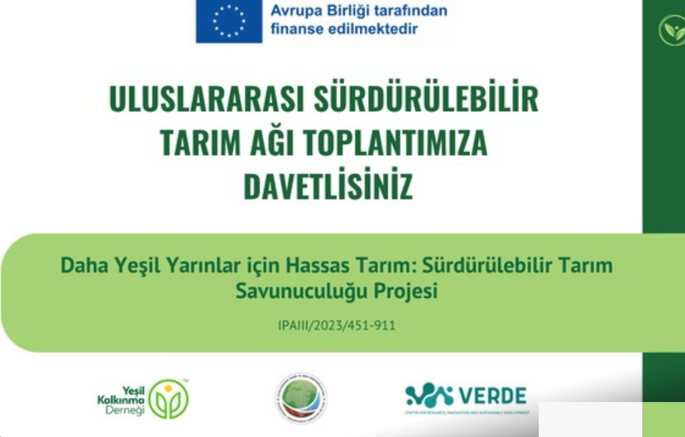 Uluslararası Sürdürülebilir Tarım Ağı toplantımıza davetlisiniz
