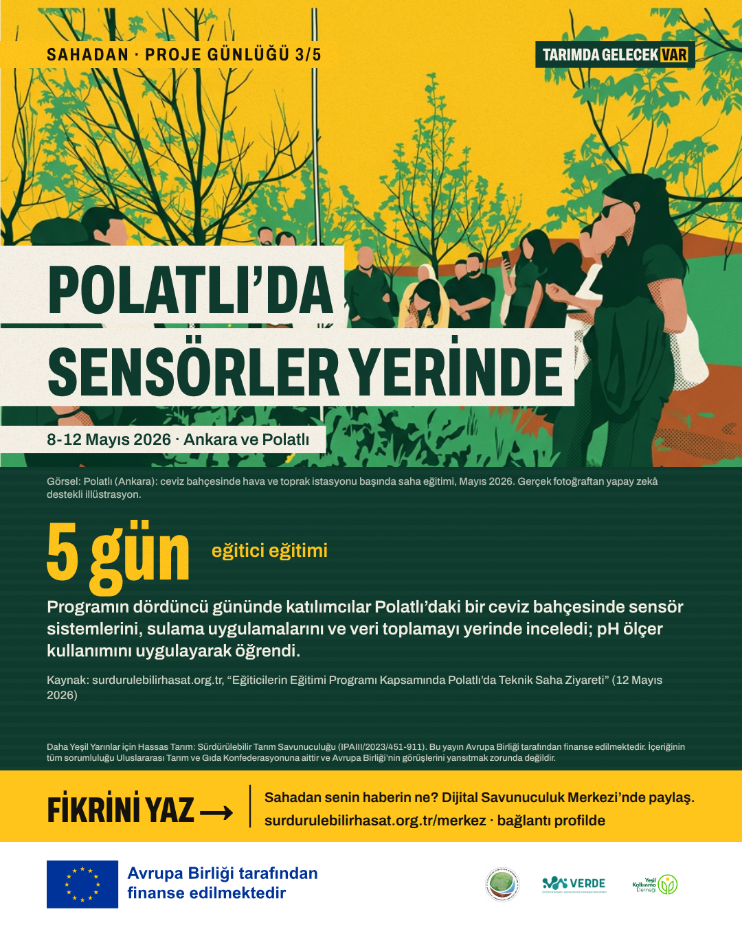 Polatlı'da sensörler yerinde
