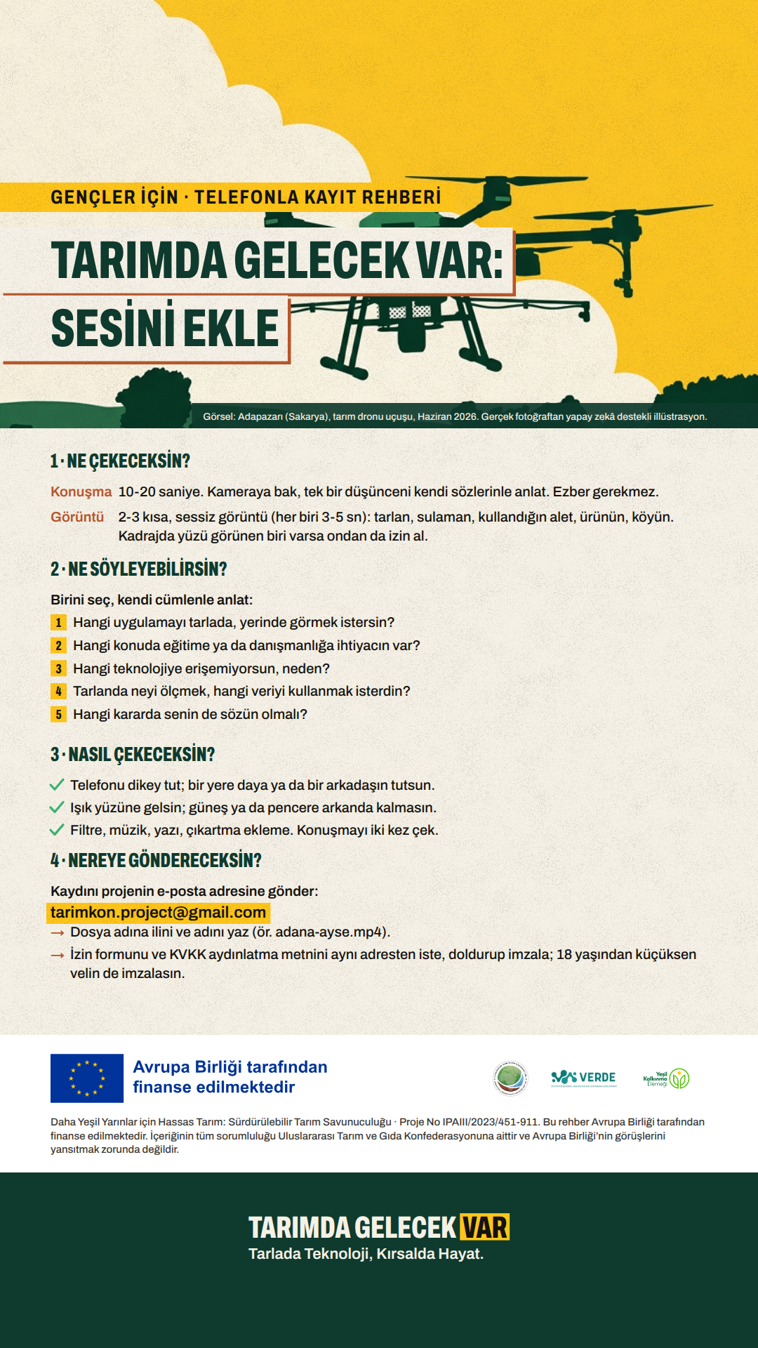 Gençler için telefonla kayıt rehberi: hikâye görseli